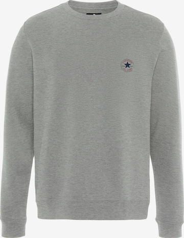 CONVERSE Sweatshirt in Grau: predná strana