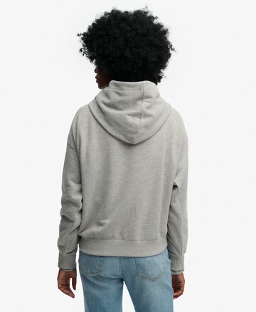 Sweat-shirt 'Athletic Essentials' Superdry en gris