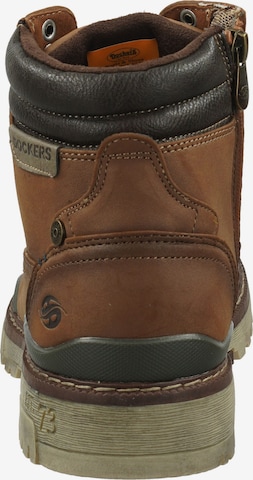 Dockers by Gerli Lace-Up Boots in Brown