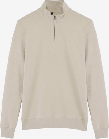 Sweat-shirt Trendyol en beige : devant