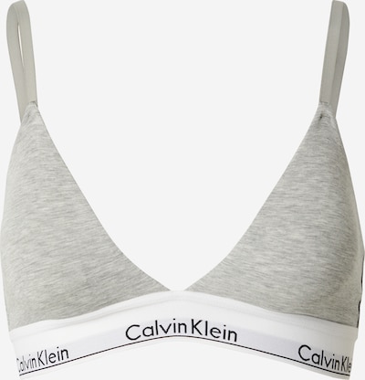 Liemenėlė iš Calvin Klein Underwear, spalva – pilka / juoda / balta, Prekių apžvalga