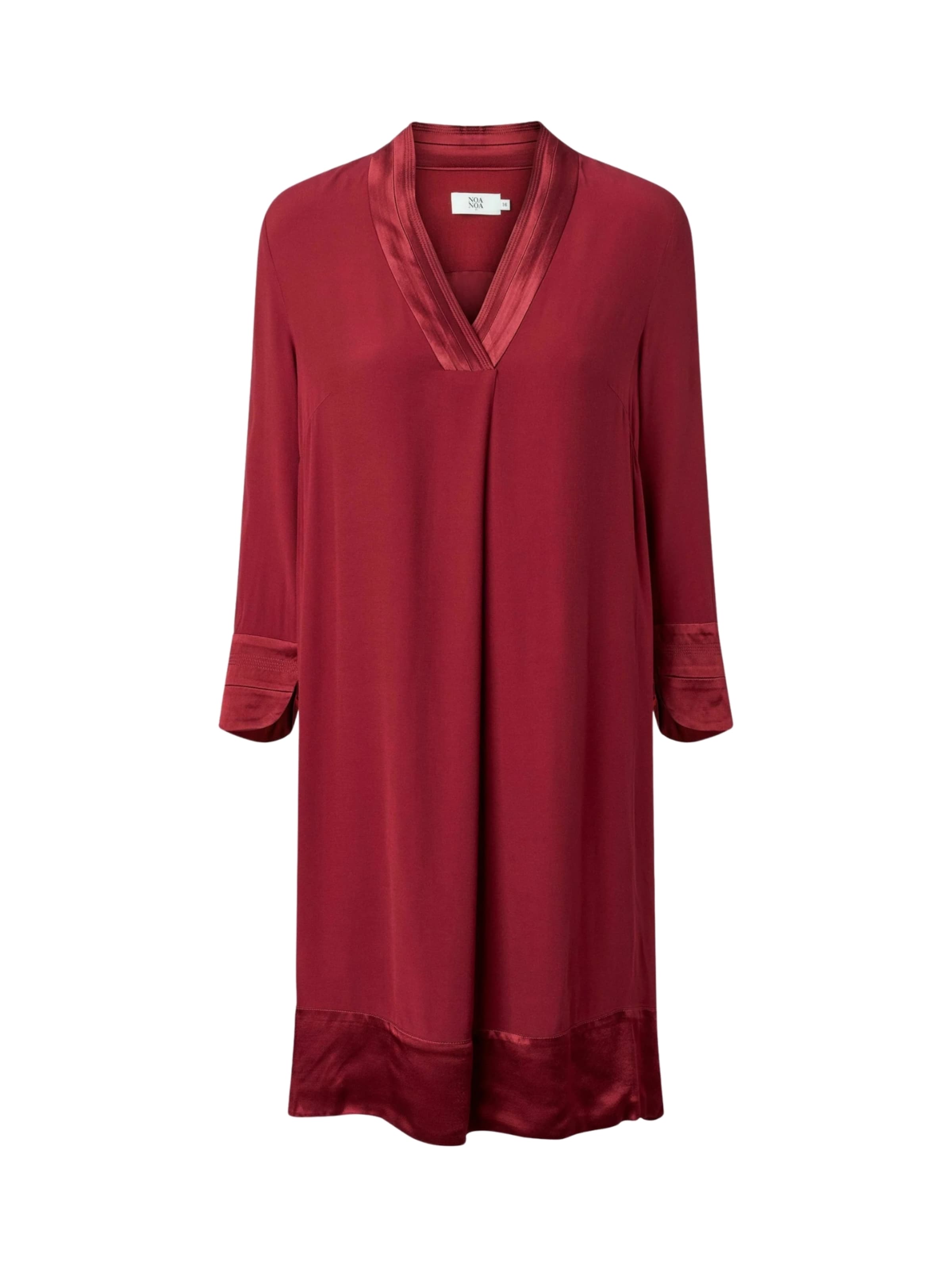 Noa Noa Jurk ' DeaNN ' in Rood: voorkant