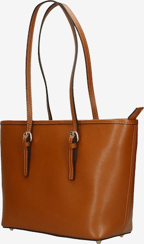 Borsa a spalla di Gave Lux in marrone: frontale