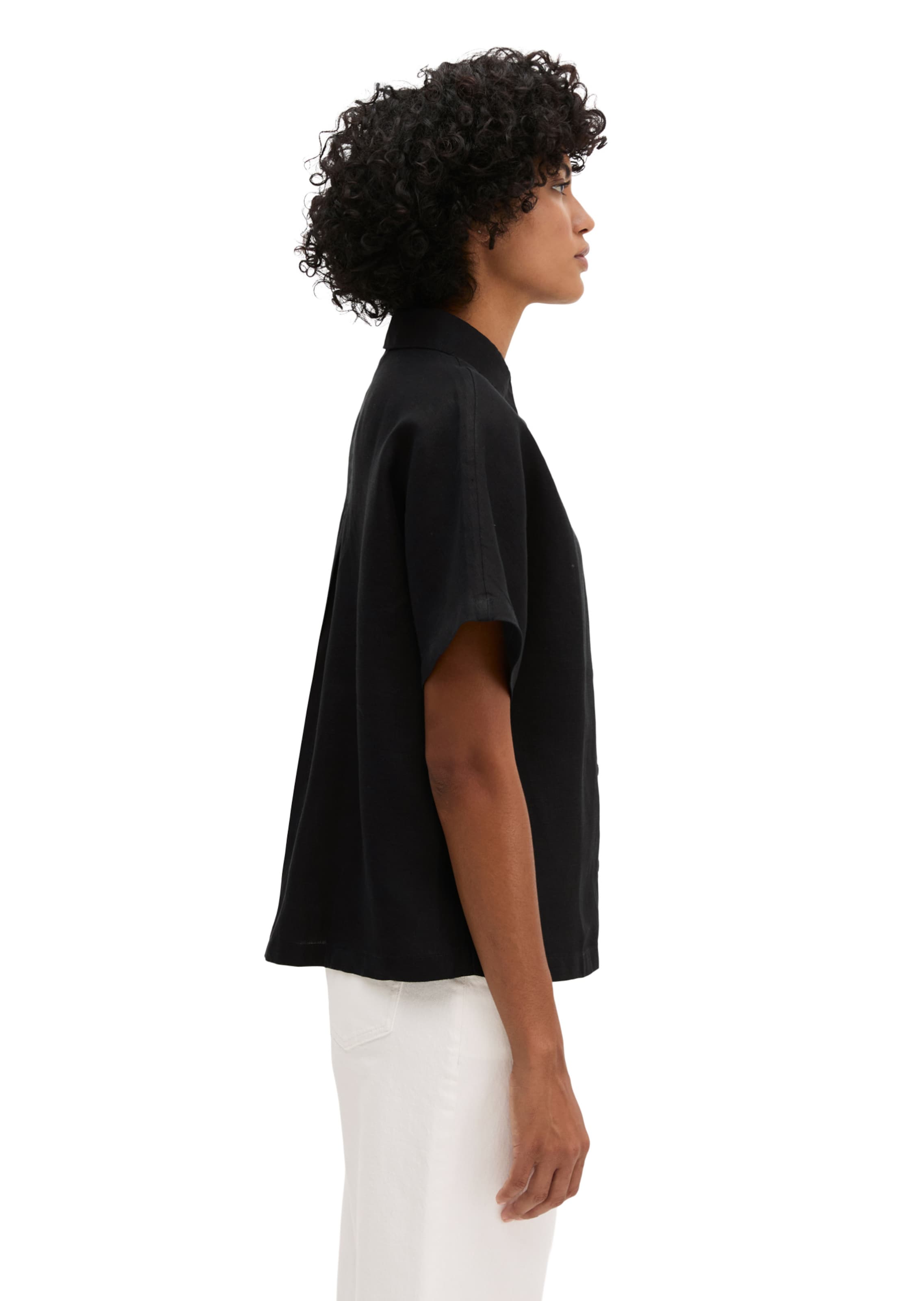 Marc O'Polo Bluse in Schwarz