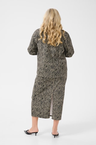 Veste mi-saison 'Leonoma' KAFFE CURVE en mélange de couleurs