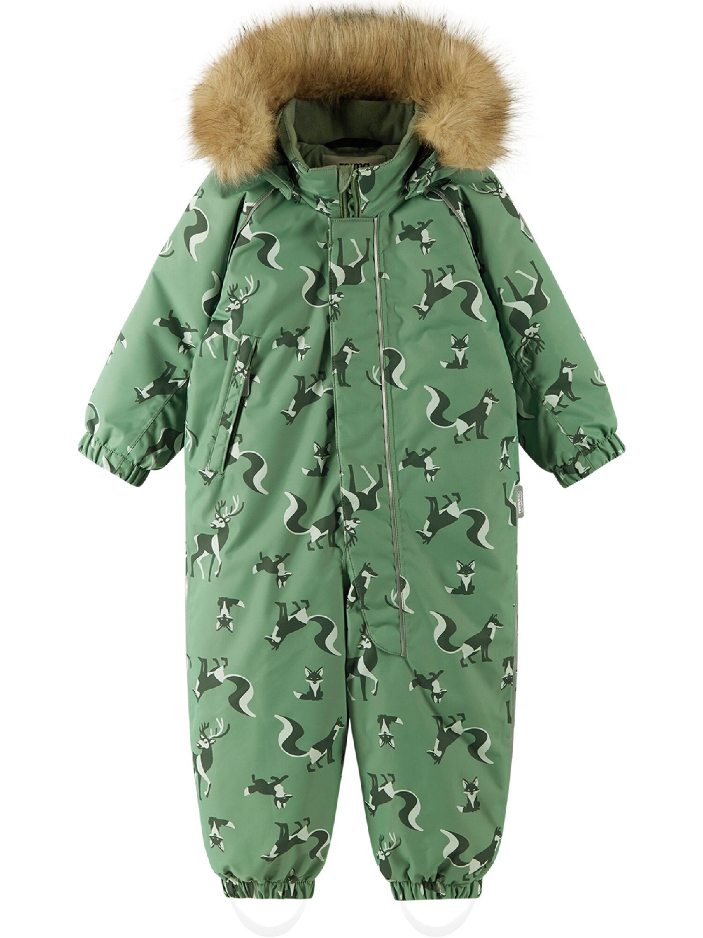 Reima Functioneel pak 'Lappi' in Groen: voorkant