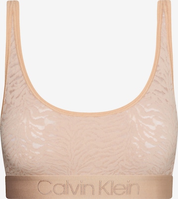 Calvin Klein Underwear Bustier BH 'Intrinsic' in Beige: predná strana