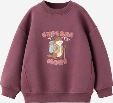 MANGO KIDS Bluza 'SUDEXPL' w kolorze czerwony: przód