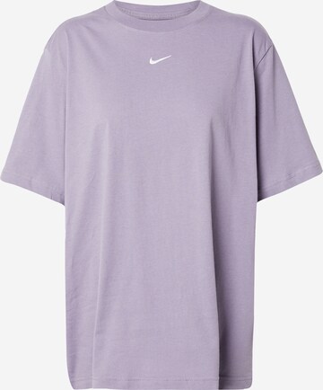 Nike Sportswear Shirts 'Essentials' i lilla: forside