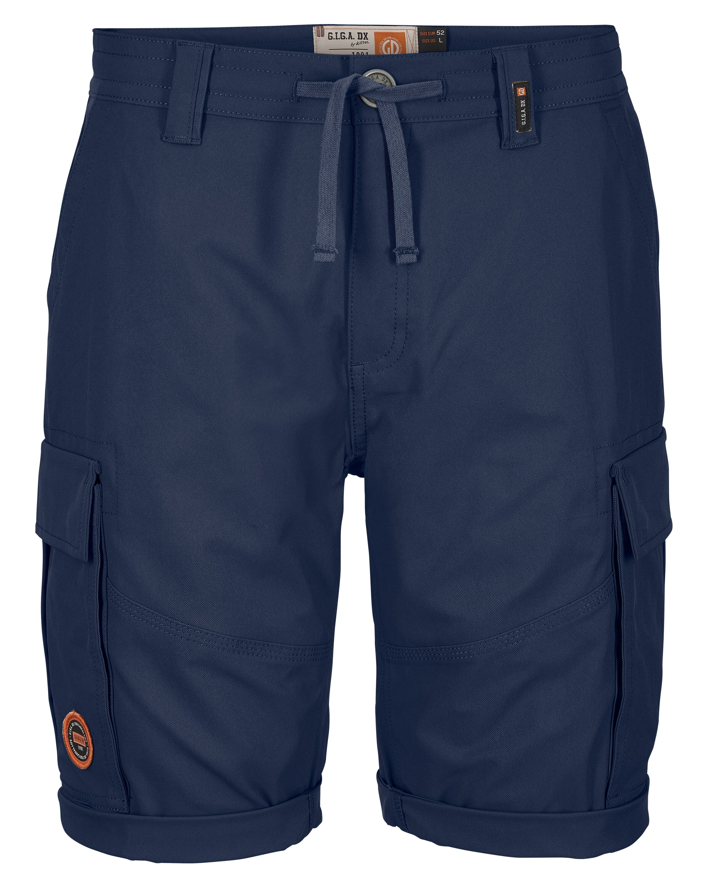 G.I.G.A. DX by killtec Regular Workout Pants in Blue: front