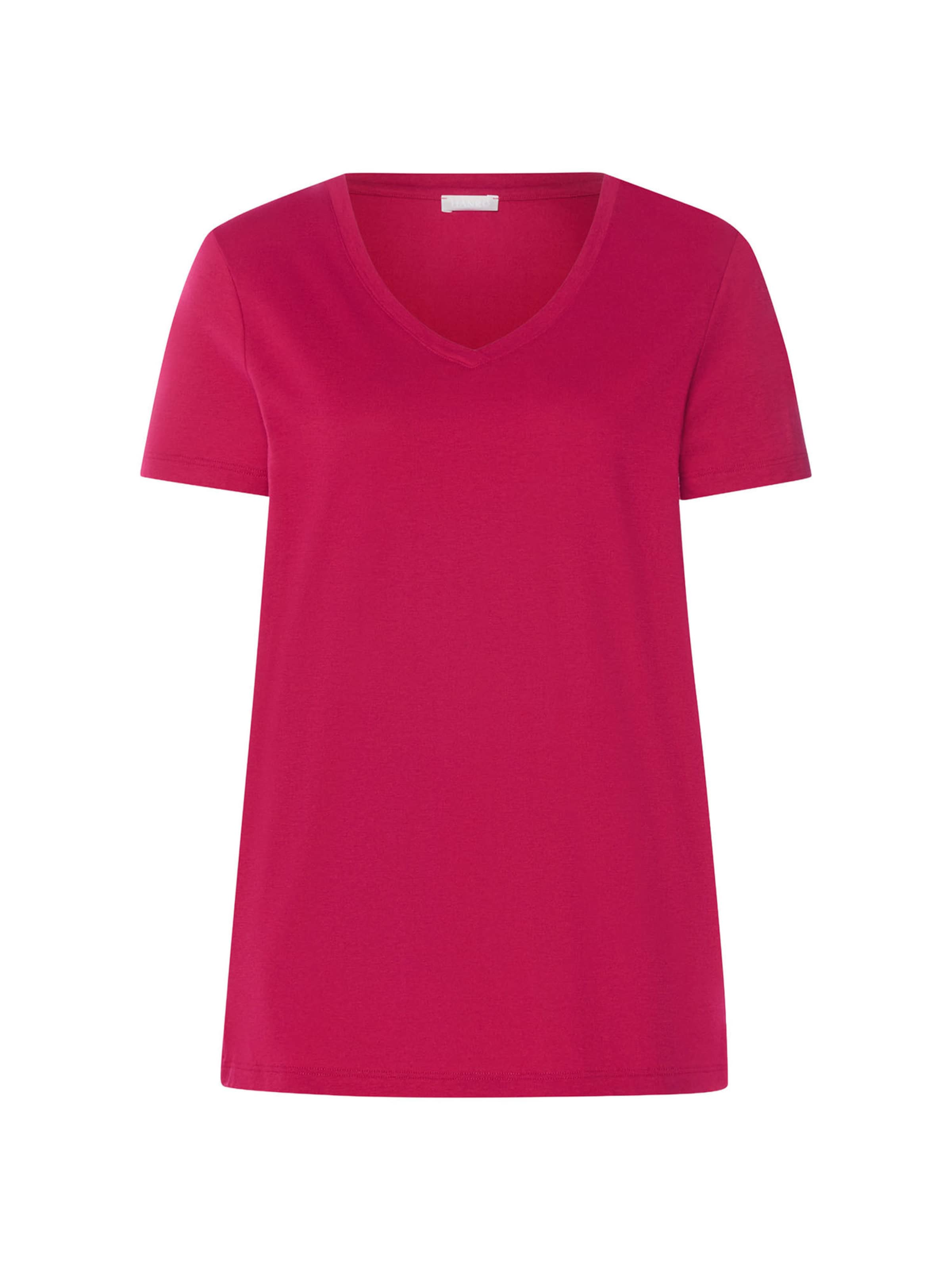 T-shirt ' Sleep & Lounge ' Hanro en rose : devant