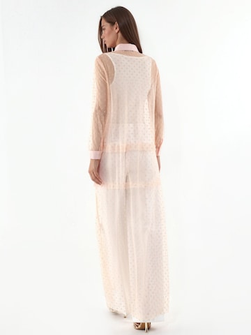 MSN Collection - Vestido de praia 'Vertuschungen' em rosa