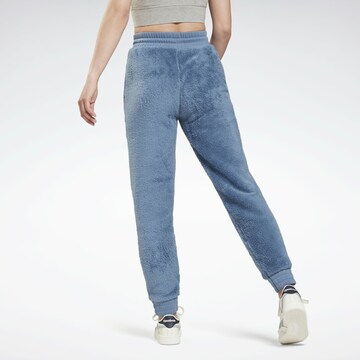 Coupe slim Pantalon de sport Reebok en bleu