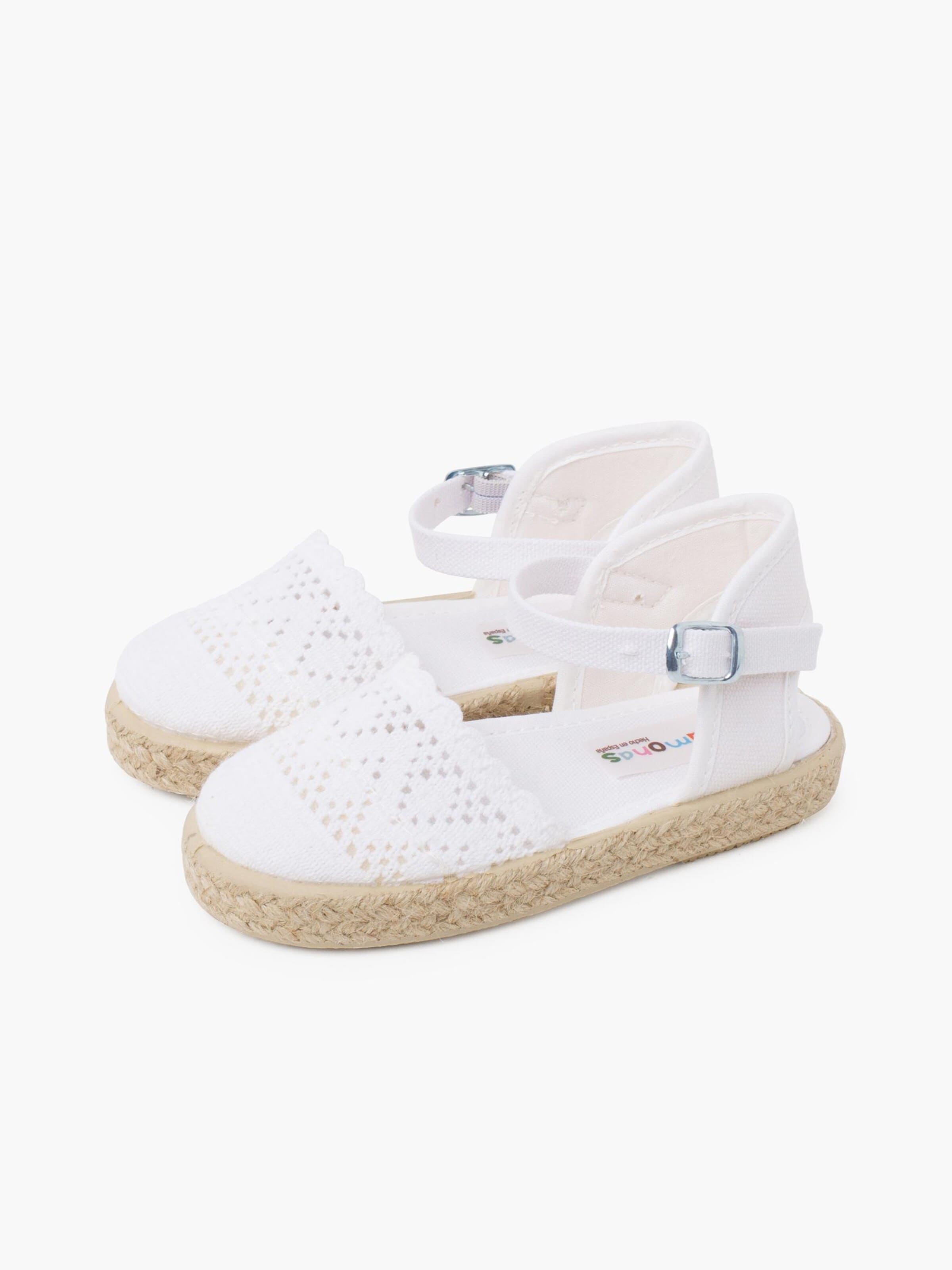 Pisamonas - Sandália em branco