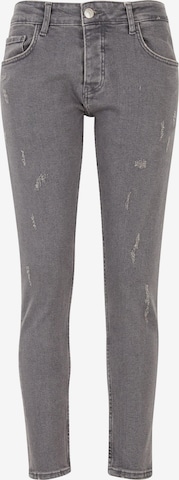 2Y Premium Skinny Jeans in Grey: front