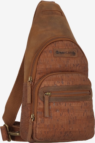 Greenland Nature Crossbody Bag 'Nature' in Brown