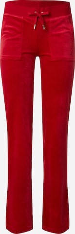 Juicy Couture Παντελόνι σε κόκκινο: μπροστά