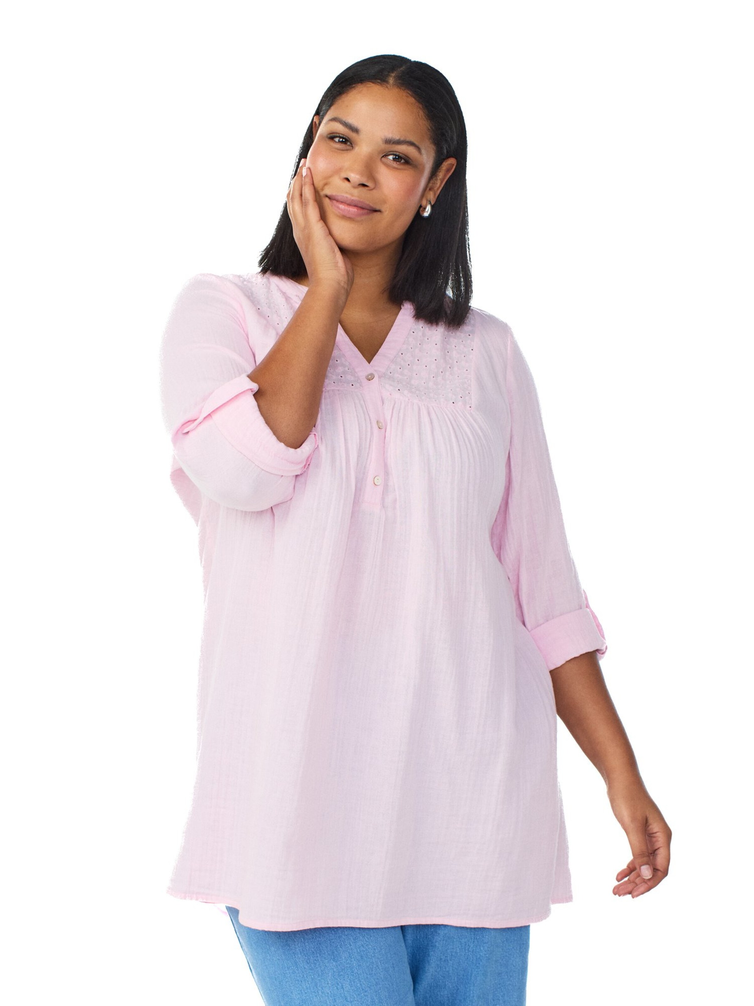 sarkans Zizzi Blūze 'Cavivu': no priekšpuses