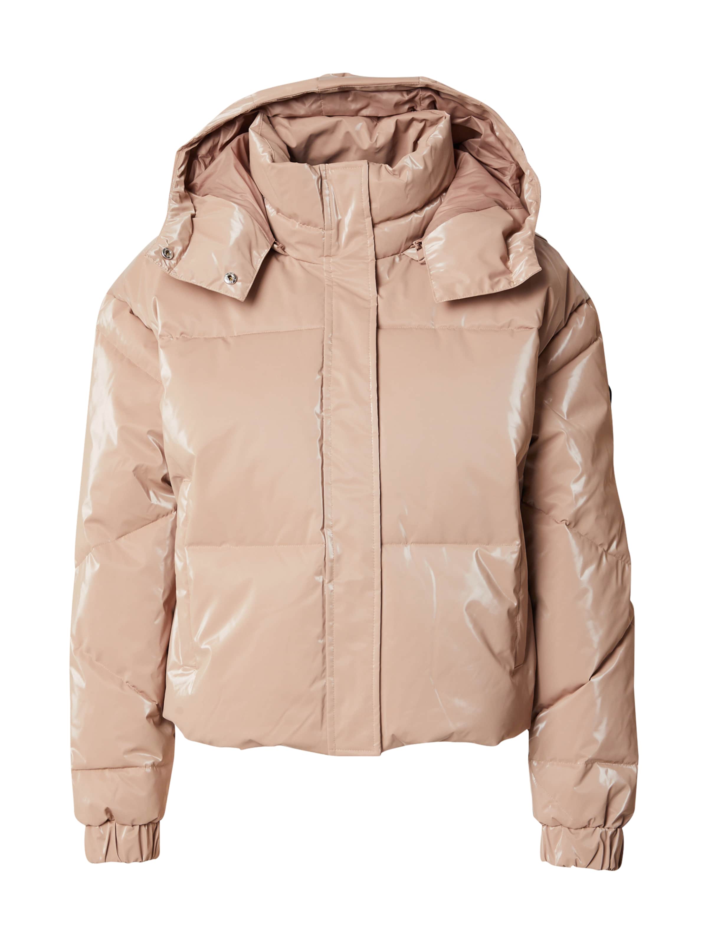 EA7 Emporio ArmaniPrijelazna jakna - bež boja: prednji dio