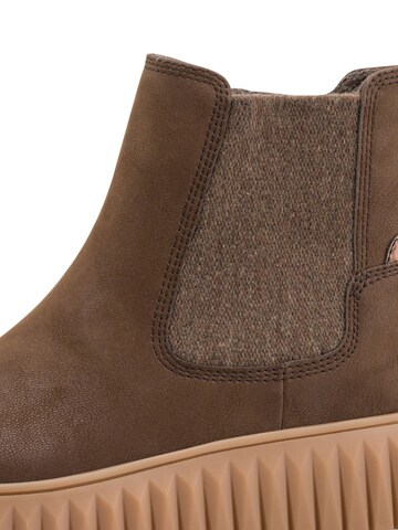 MARCO TOZZI Chelsea boots in Brown