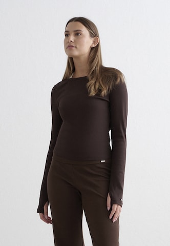 Aim'n Funktionsshirt in Braun: Vorderseite