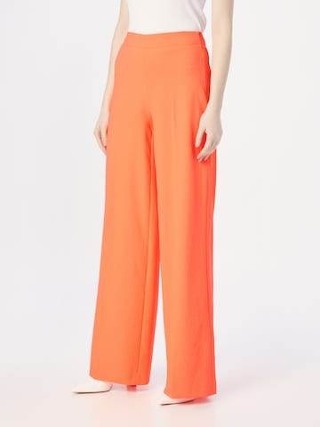 Wide Leg Pantalon à plis 'BEFORE' DRYKORN en orange : devant