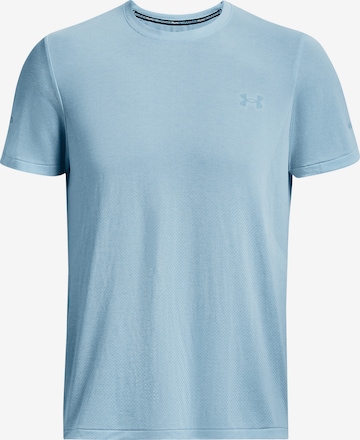 UNDER ARMOUR Functioneel shirt in Blauw: voorkant