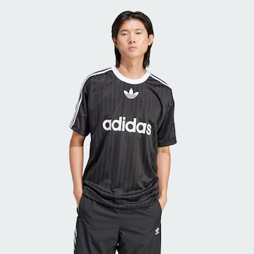 Tricou 'Adicolor' de la ADIDAS ORIGINALS pe negru: față