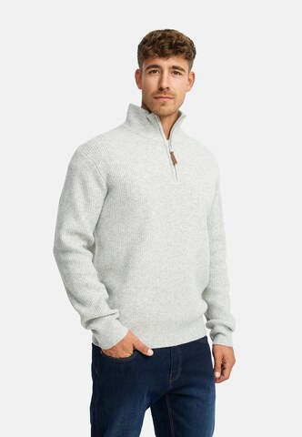 INDICODE JEANS Trui 'INPeace' in Grijs