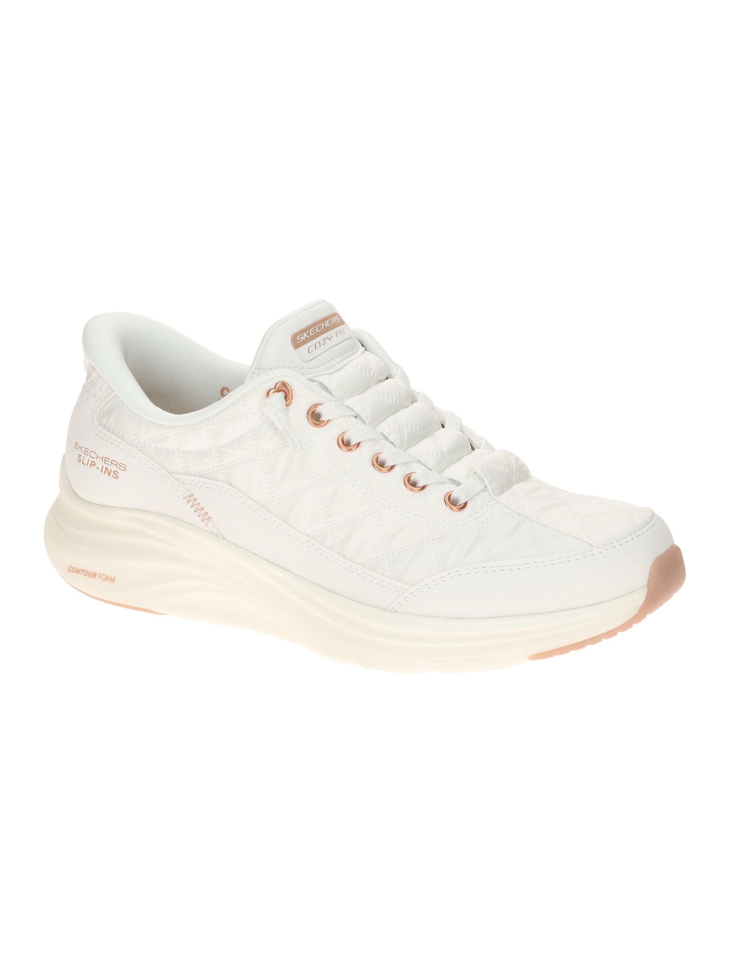 SKECHERS Schnürschuh in Weiß: Vorderseite