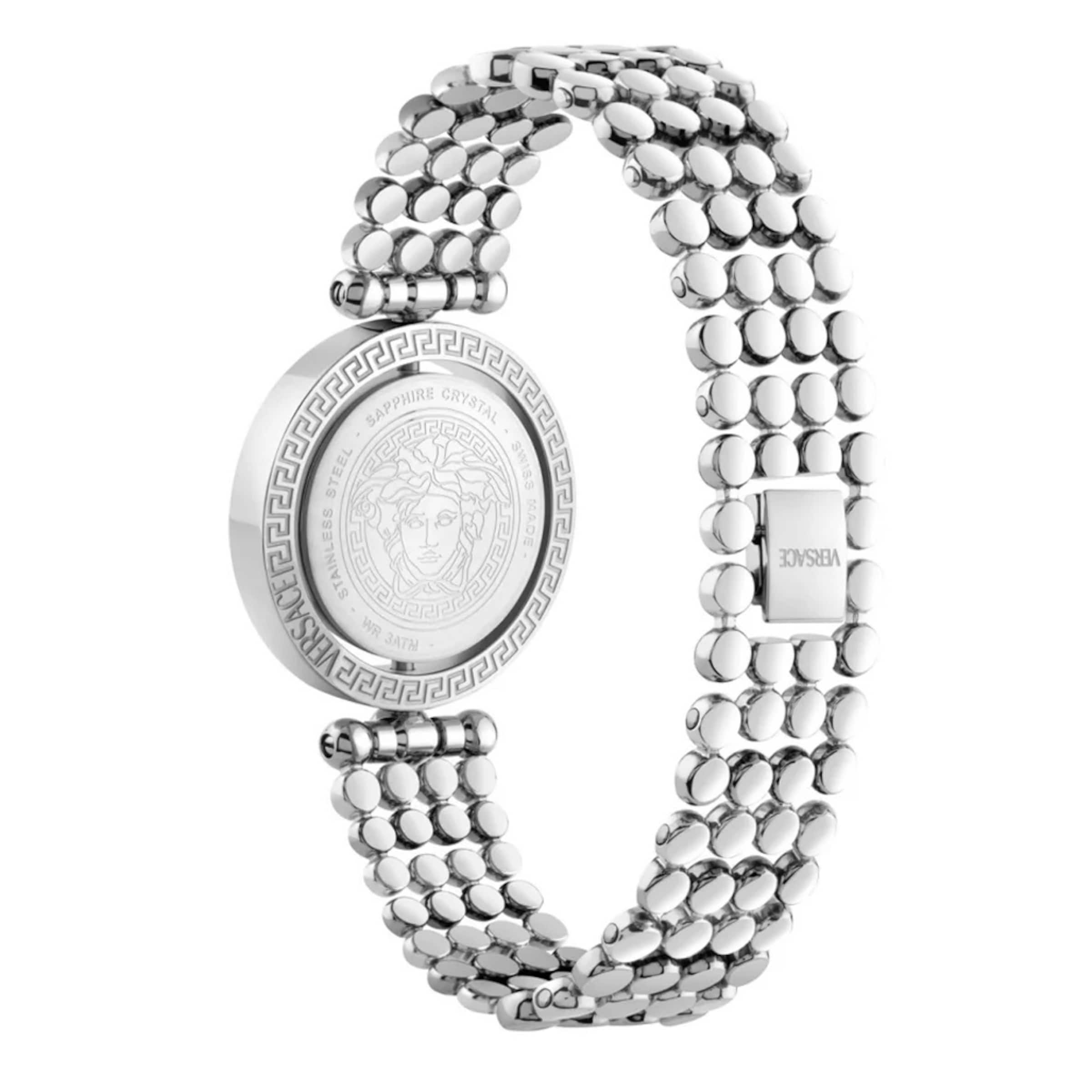 VERSACE Analoog horloge in Zilver