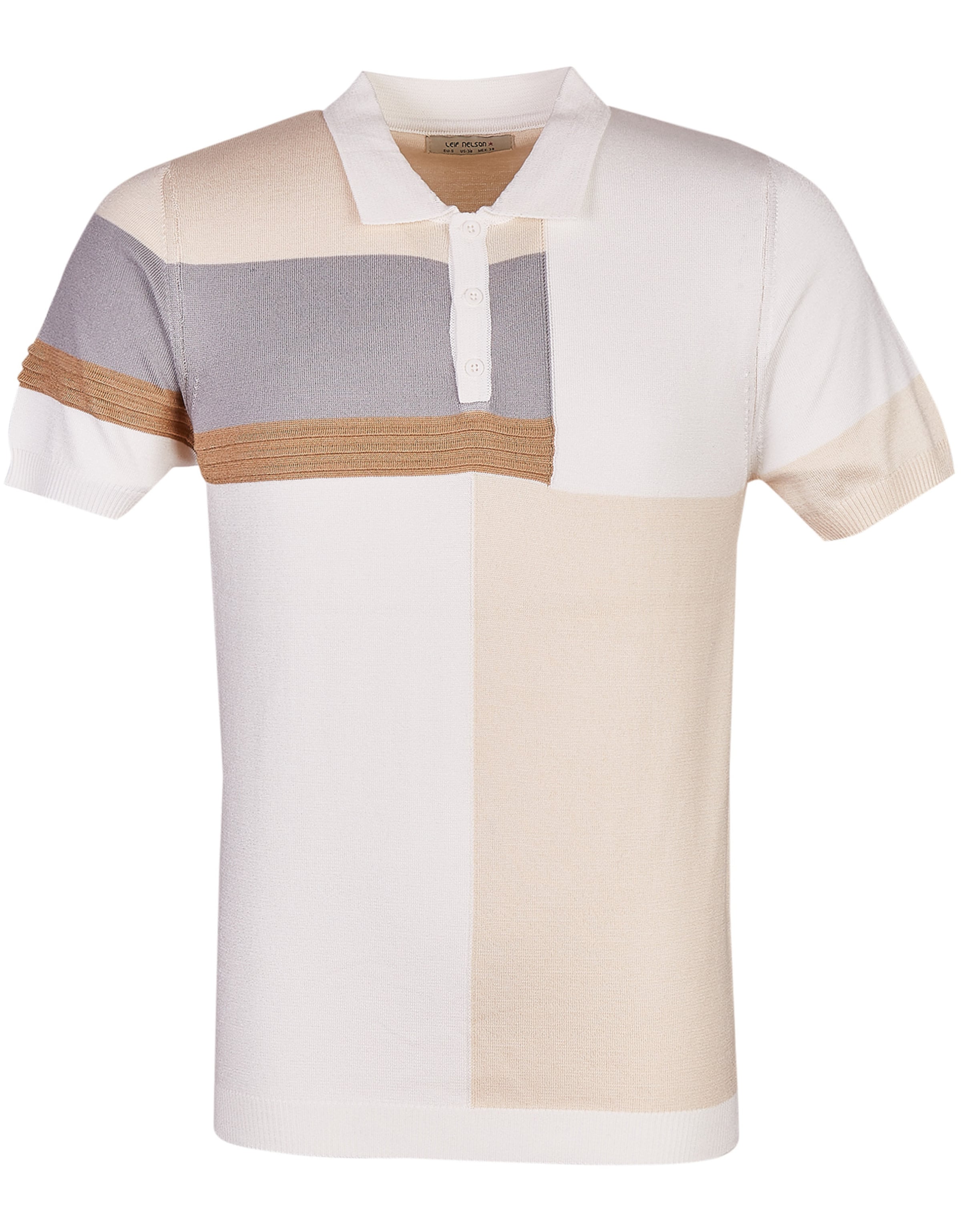 Männer Shirts Leif Nelson Shirt in Weiß - TA13905
