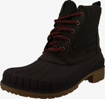Kamik Lace-Up Boots in Brown: front