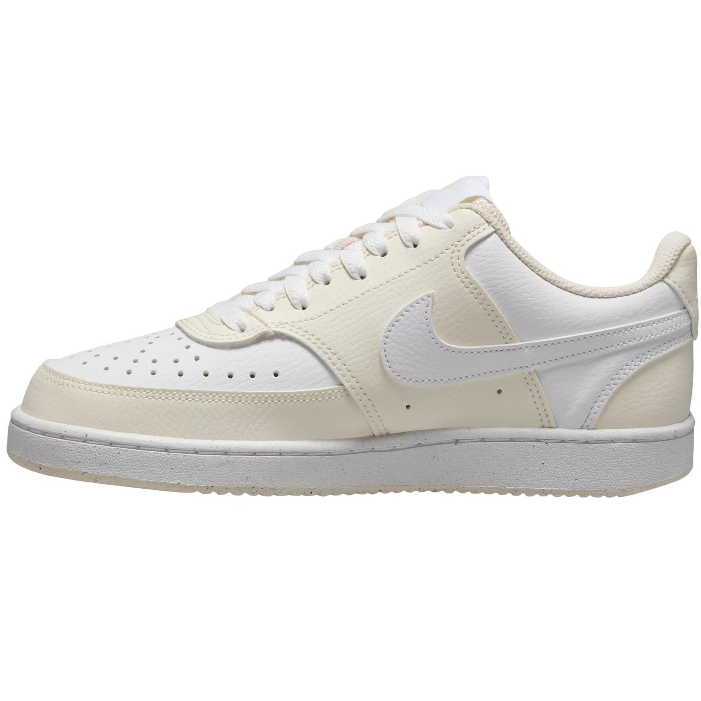 NIKE Sneaker ' Court Vision Low Next Nature ' in 37,5 in ecru / weiß, Produktansicht