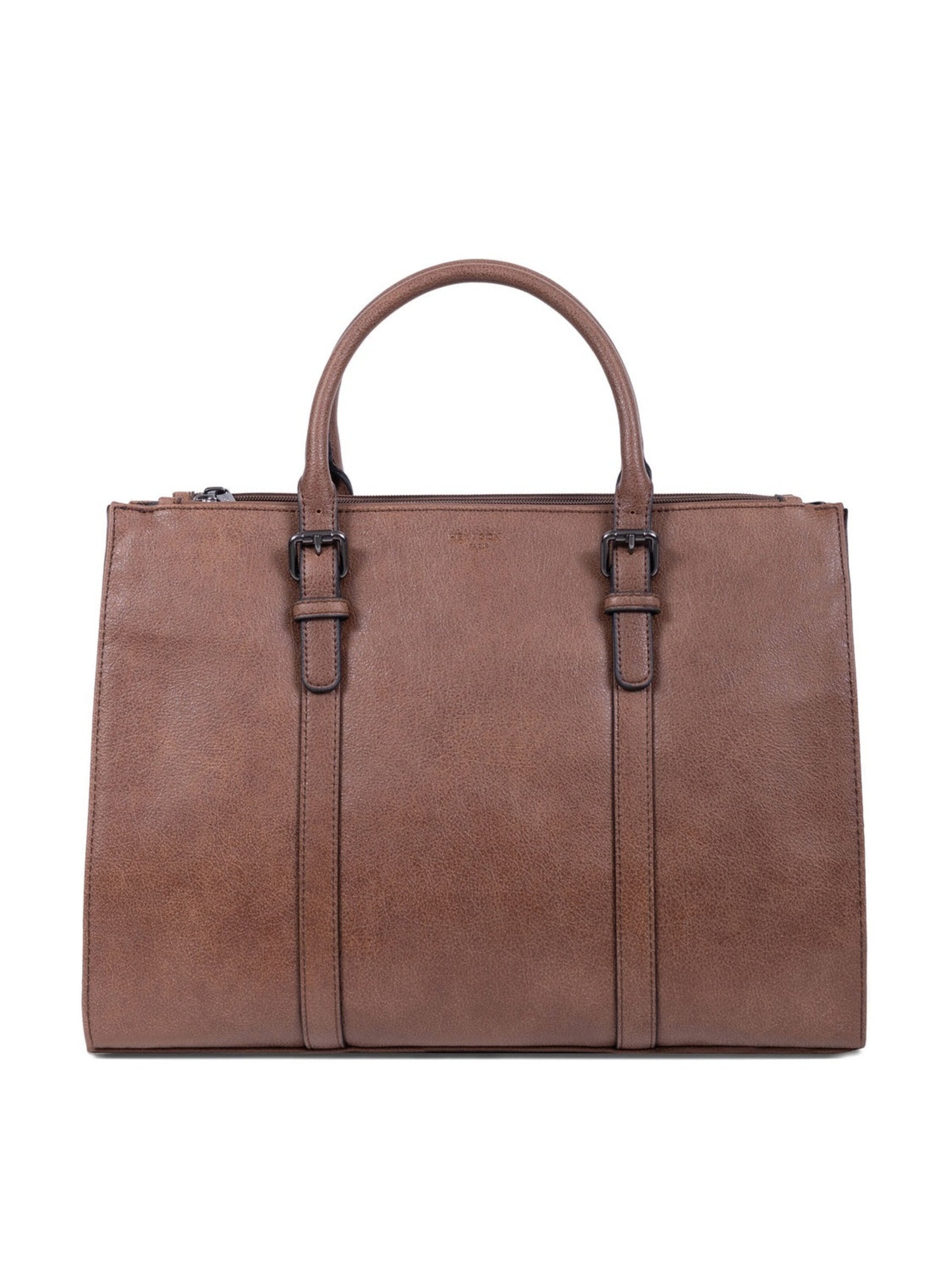 Hexagona Handtasche 'Gracieuse'‌‌‌‌‌‌‌‌‌‌ in Braun: Vorderseite
