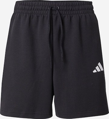 Regular Pantalon de sport ADIDAS SPORTSWEAR en noir : devant