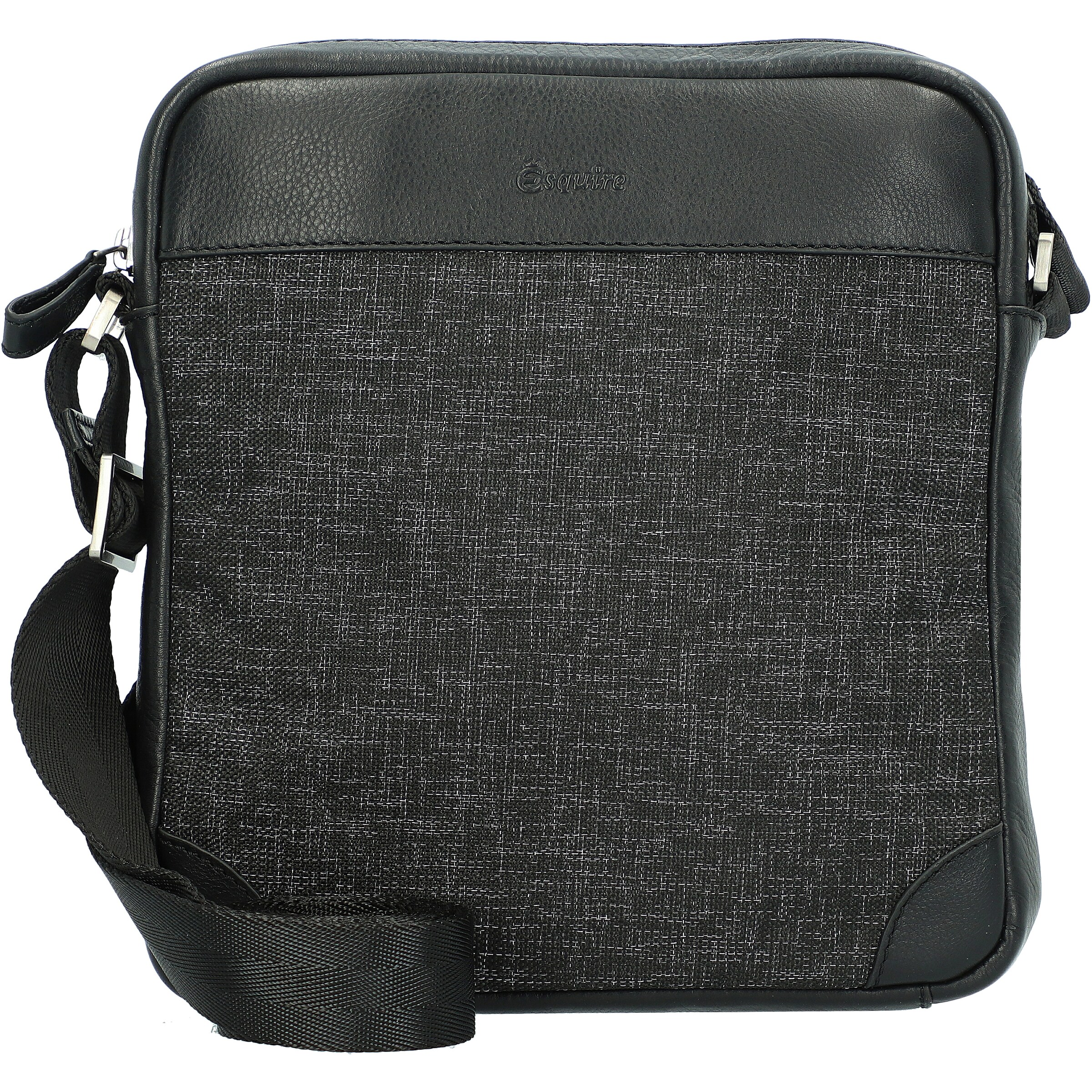 Esquire Crossbody bag in Black: front