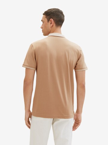 TOM TAILOR Koszulka w kolorze brązowy