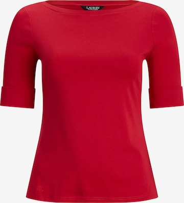 Lauren Ralph Lauren Plus - Camisa 'JUDY' em vermelho: frente