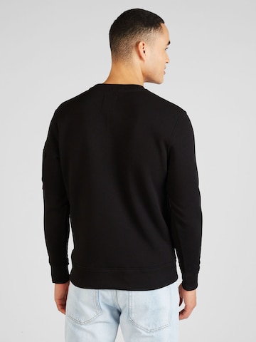 ALPHA INDUSTRIES Sweatshirt in Black