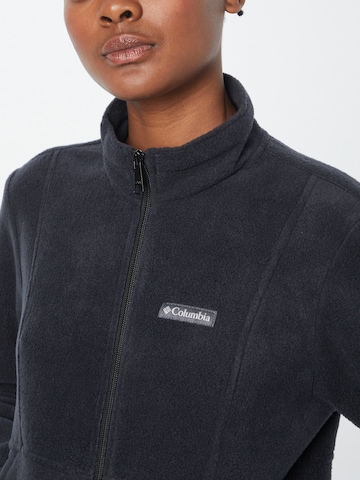 COLUMBIA Athletic Fleece Jacket 'Benton Springs' in Black