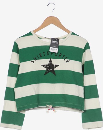 Shirtaporter Sweatshirt & Zip-Up Hoodie in XXL in Green: front