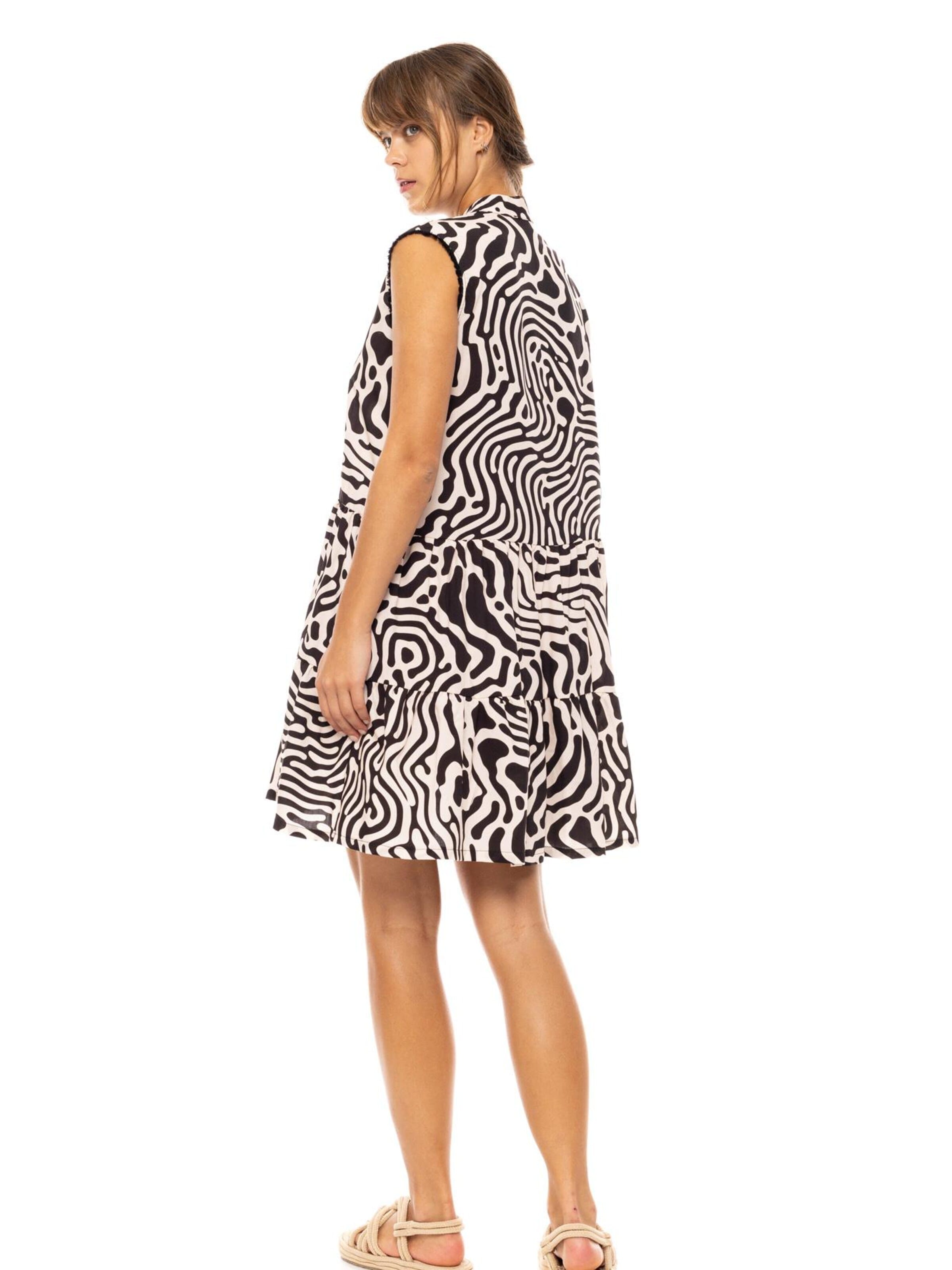 Pink Label Summer Dress in Black