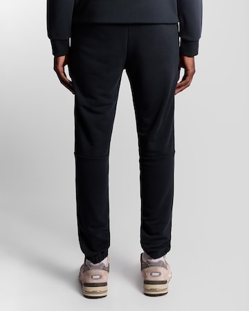 Lyle & Scott Tapered Broek 'Tape Trackies' in Blauw