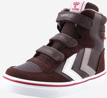 Hummel Sneakers 'Stadil' in Bruin: voorkant