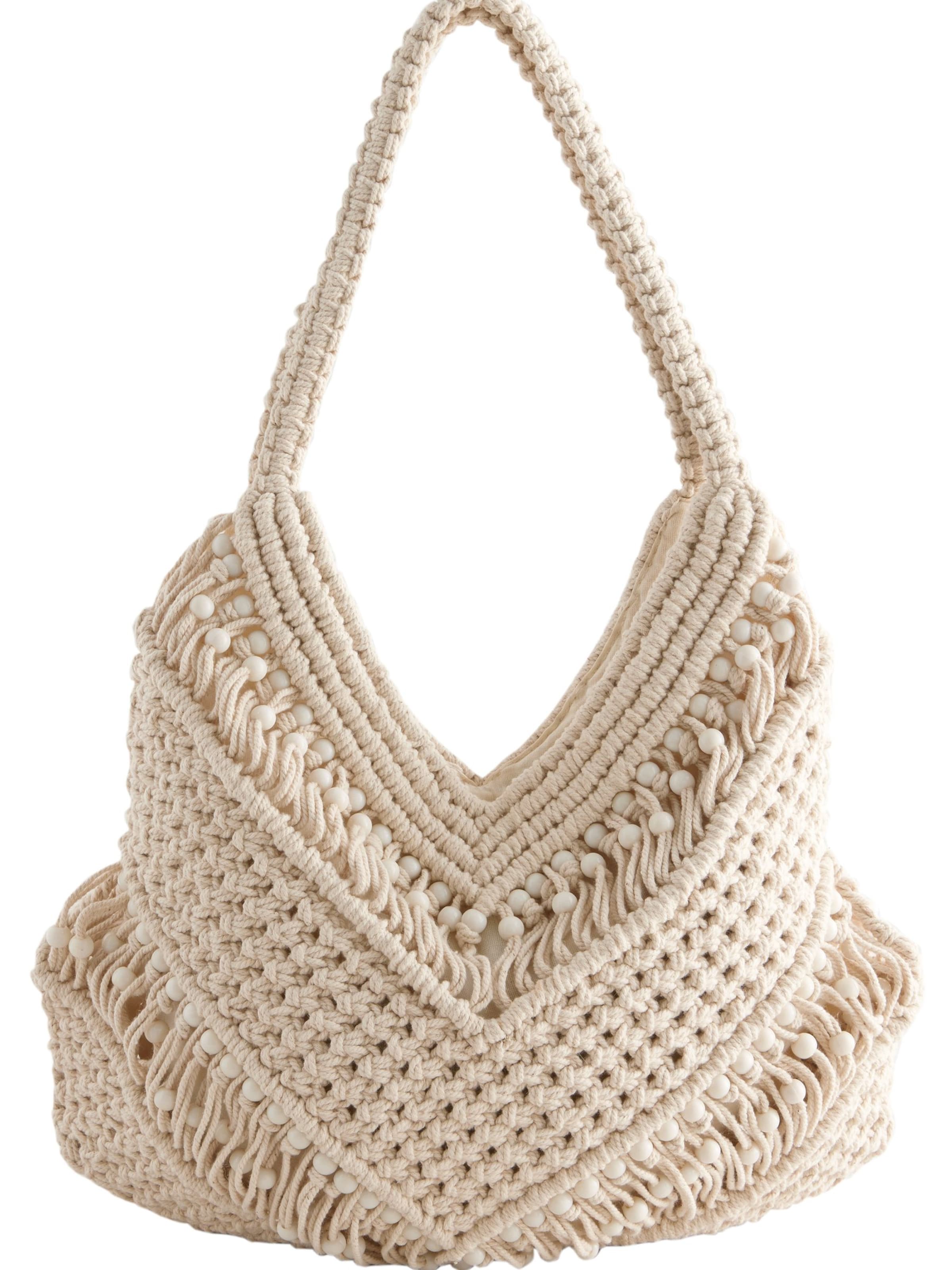 Next Olkalaukku värissä beige: etupuoli