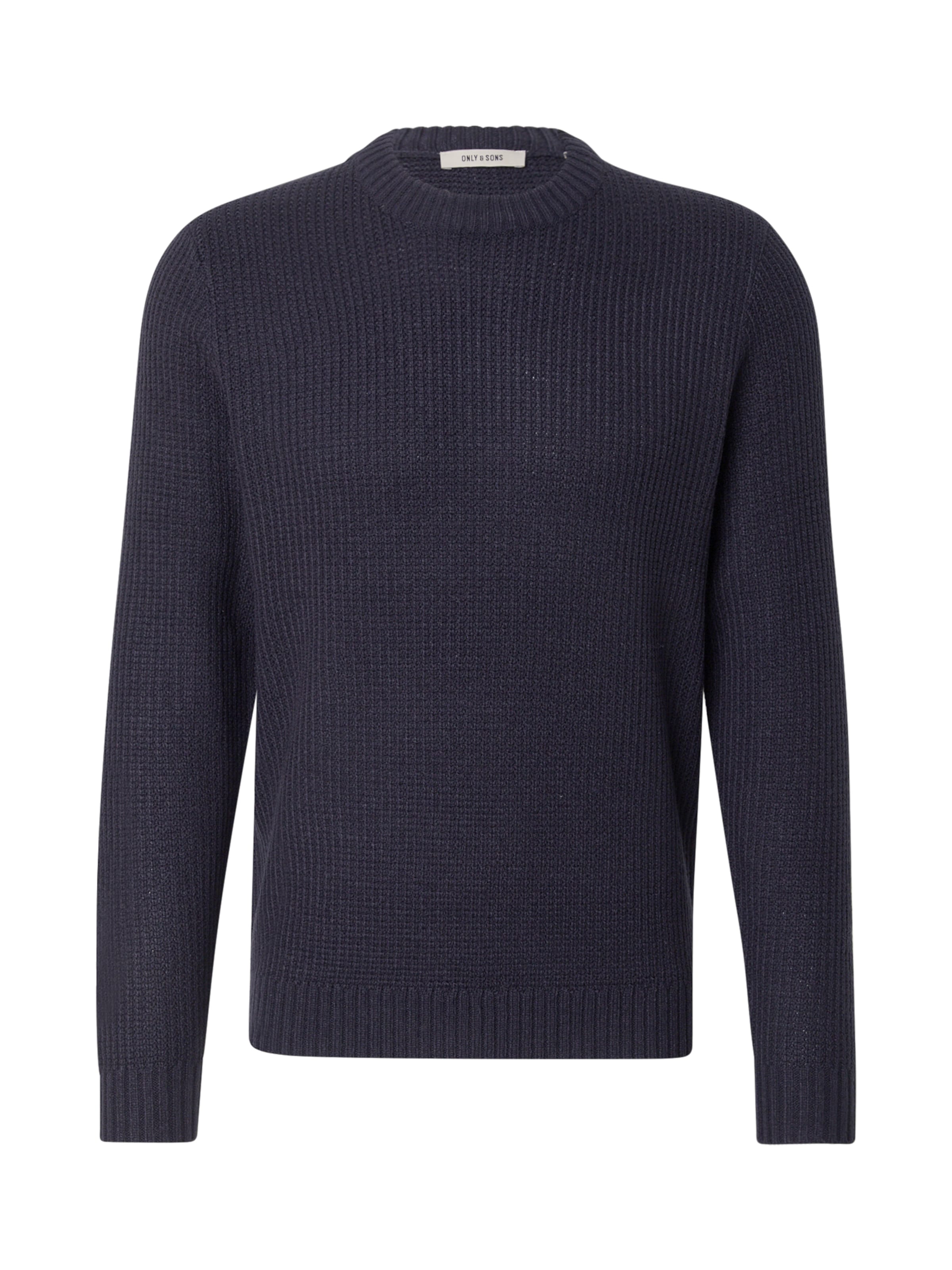 Only & Sons Pull-over 'ONSALAM' en bleu marine, Vue avec produit