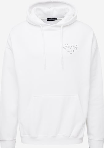 BURTON MENSWEAR LONDON - Sweatshirt 'House Of Reign' em branco: frente