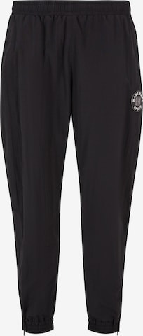 juoda Karl Kani Siaurėjantis Sportinės kelnės 'KM-PL074-001-01': priekis