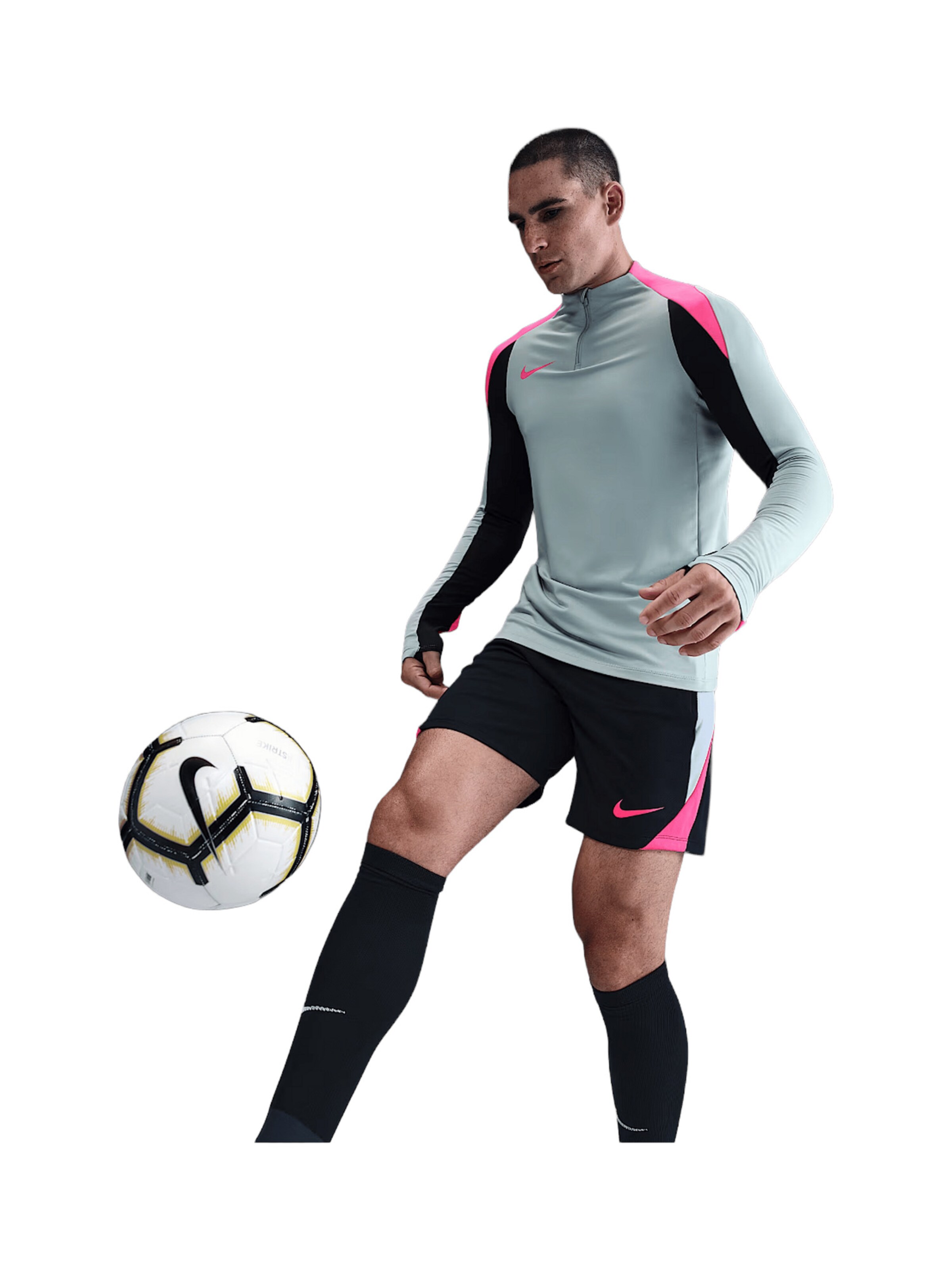 Tricou funcțional 'Strike Drill' de la NIKE pe albastru